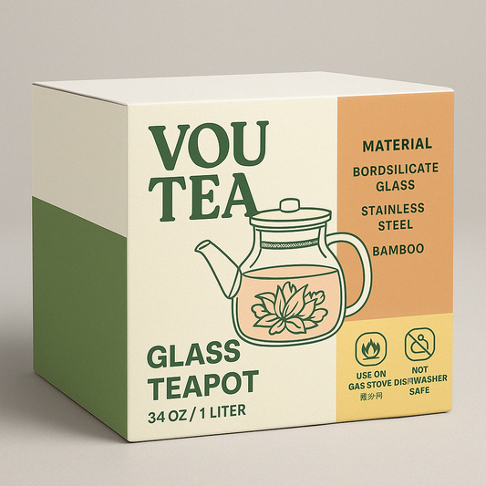 Elegant Glass Teapot – For Hot & Cold Brews